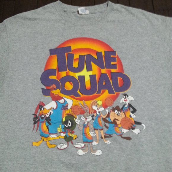 Vintage Tune Squad Space Jam Looney Tunes Bugs Bunny Taz Marvin Donald Duck - Picture 3 of 8
